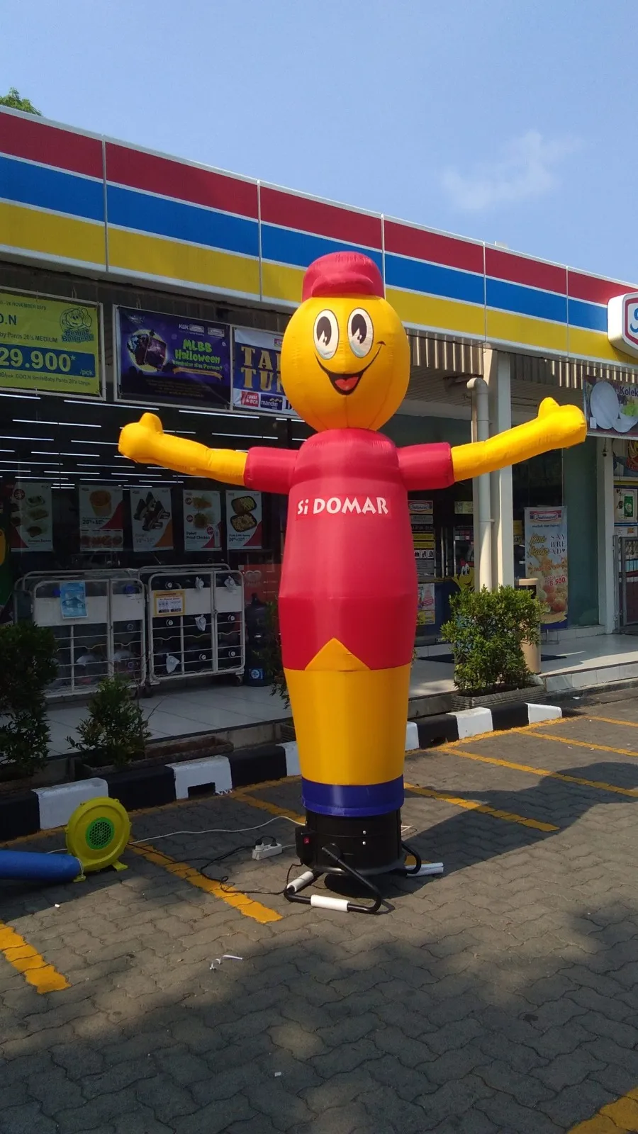 Balon sky dancer ukuran besar