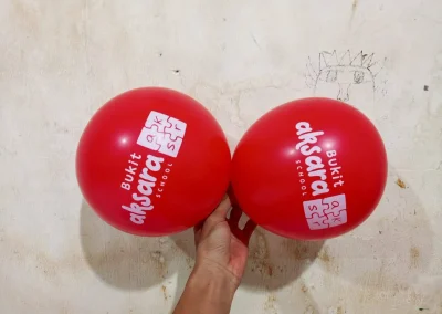 balon sablon warna