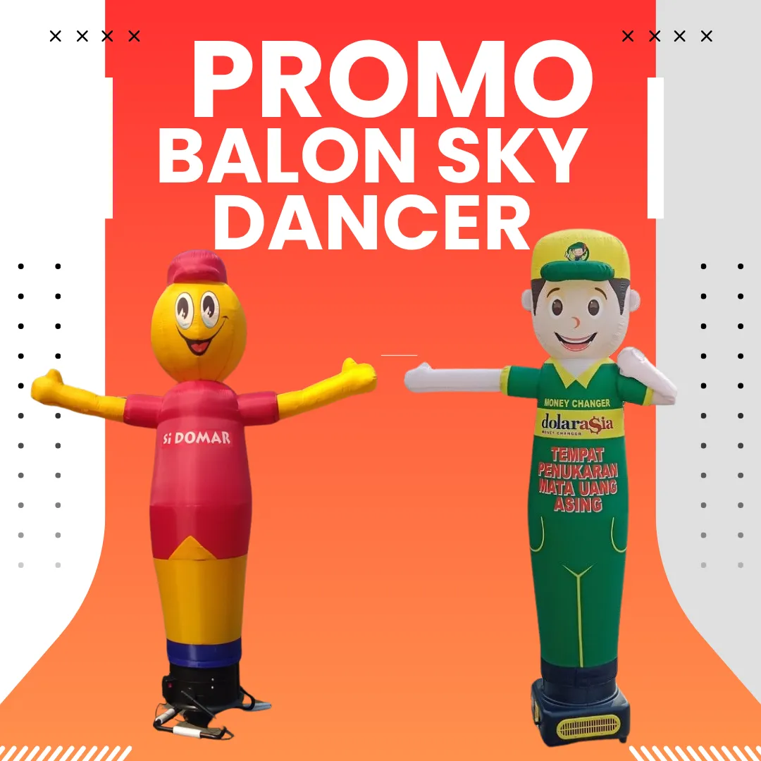 promo balon sky dancer