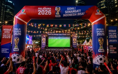 Balon Gate Piala Dunia 2026, Ikon Menarik untuk Memeriahkan Acara Nonton Bareng